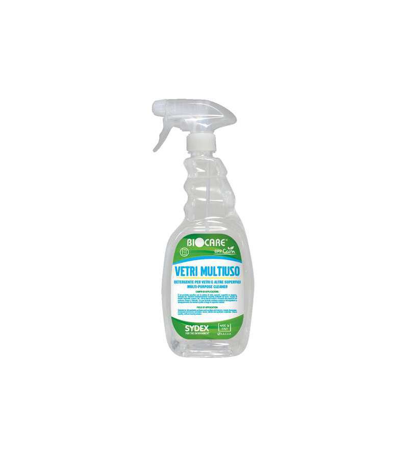 DETERGENTE MULTIUSO VETRI e SUPERFICI SYDEX Biocare CAM Flacone Spray 750 ml