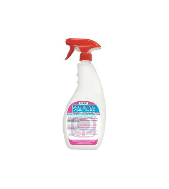 DETERGENTE MULTIUSO PER VETRI E SUPERFICI LUCIDE OMEGA Spray 750 ml