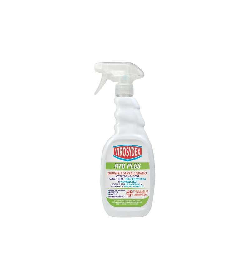 DISINFETTANTE LIQUIDO SUPERFICI VIROSYDEX RTU PLUS Flacone Spray 750 ml