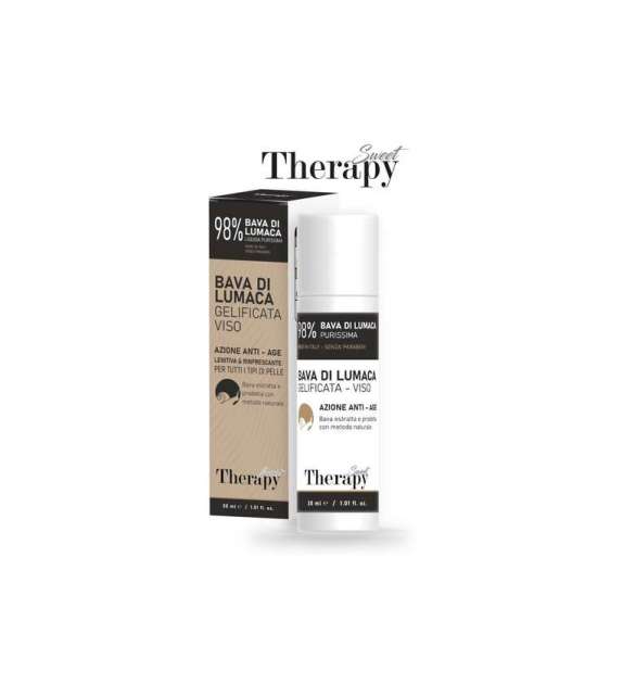 BAVA DI LUMACA GELIFICATA VISO 98% Lenitiva Anti-Age THERAPY 30ml