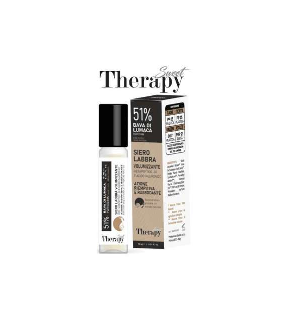 SIERO LABBRA VOLUMIZZANTE 51% BAVA DI LUMACA Riempitivo Rassodante THERAPY 10ml