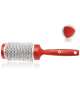 SPAZZOLA TERMICA CONCAVA TRIANGOLARE RED ANGLE UPGRADE - Scegli il Diametro