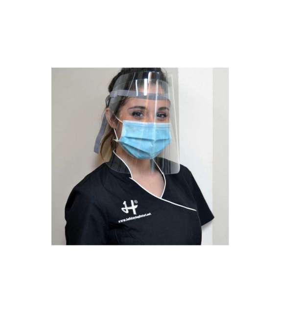 VISIERA PROTETTIVA VISO IN POLICARBONATO CON ELASTICO 1 PZ
