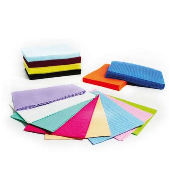 500pz SALVIETTE ASSORBENTI PLASTIFICATE MONOUSO 33x45cm Protect Towels - Scegli