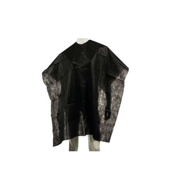 MANTELLA DA TAGLIO IN TNT CON VELCRO NERA - 1 PZ CONF. SINGOLO