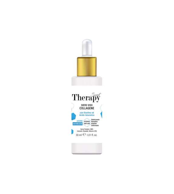 SIERO Viso COLLAGENE ed ELASTINA Elasticizzante THERAPY INTENSIVE ANTI-AGE 30 ml