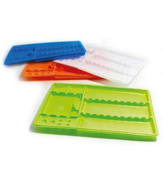 VASSOIO STRUMENTI MONOUSO Non Sterile ZIGRINATO Pro Tray 400 pz - Bianco