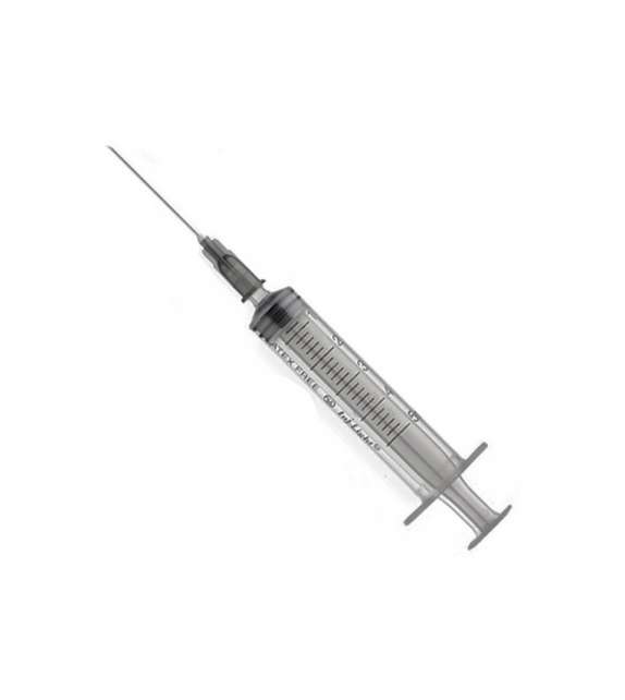 SIRINGA 3 PEZZI CON AGO 21G - 10 ML eccentrica CONO LUER - CONF 100 PZ