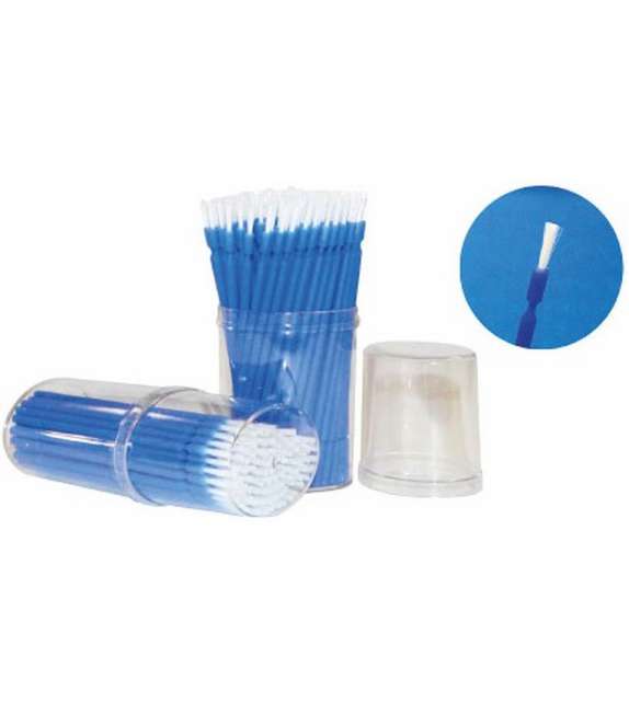 MICROAPPLICATORI LUNGHI non assorbenti ORIENTABILI DABLIU ULTRA BRUSH 100pz