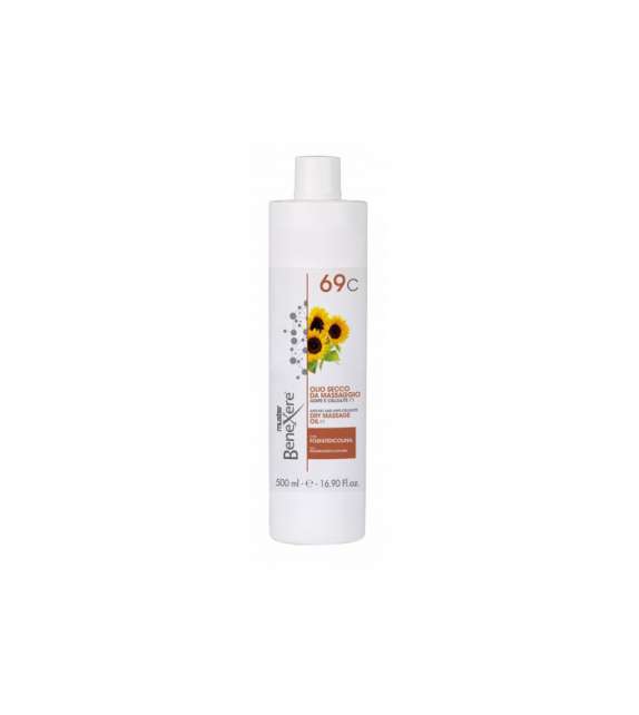 69C OLIO SECCO DA MASSAGGIO ADIPE e CELLULITE BENEXERE 500 ML