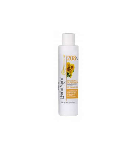 208V OLIO SECCO da Massaggio MULTIVITAMIMINICO Viso BENEXERE 200ML