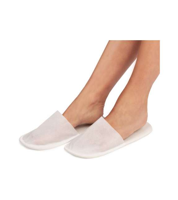 CIABATTINA CHIUSA SPA Monouso TNT con Suola Spessa (50 pz- 25 paia)