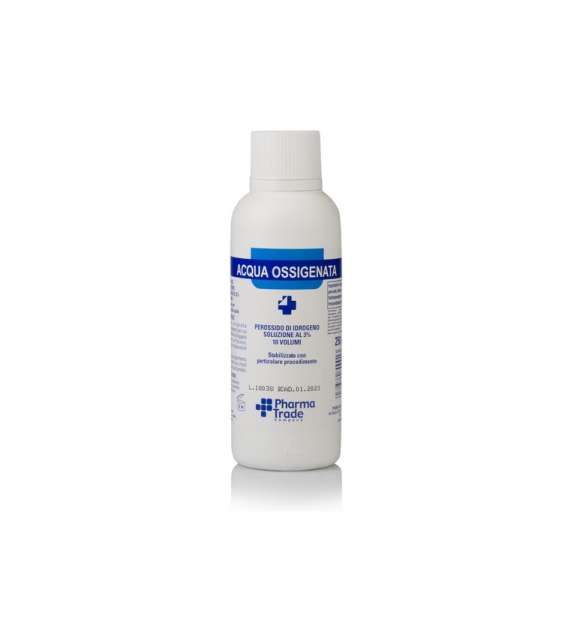 ACQUA OSSIGENATA 10 VOL. USO MEDICO PHARMA TRADE 250 ML