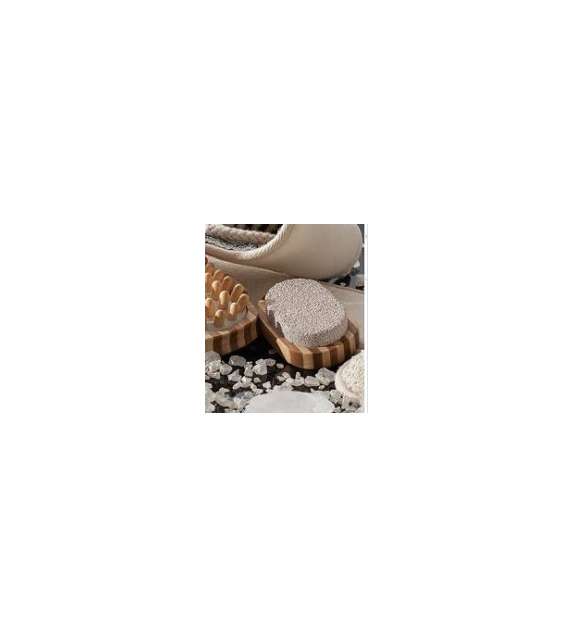 PIETRA POMICE BASE LEGNO CM 9X6X3H LINEA BENESSERE