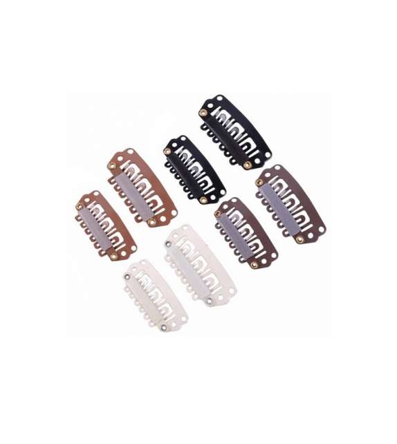6 Clip In Acciaio Zincato Da 10 Mm, Resistenti Alle Intemperie, Per Attrezzi - 4