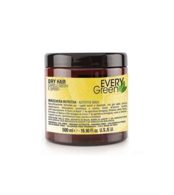 EVERY GREEN MASCHERA nutritiva DRY HAIR - Scegli il Formato