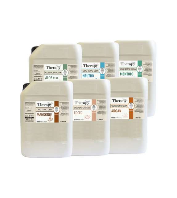 OLIO DOPO CERA THERAPY TANICA 5 LITRI - Scegli la Fragranza