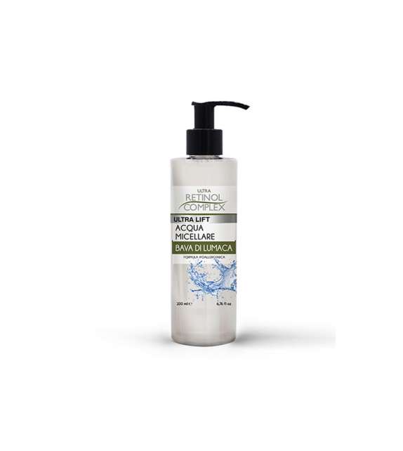 RETINOL Acqua Micellare con Bava di Lumaca - Idratante 200ml