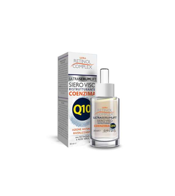 RETINOL COMPLEX SIERO VISO RISTRUTTURANTE COENZIMA Q10 E RETINOLO - 30ML