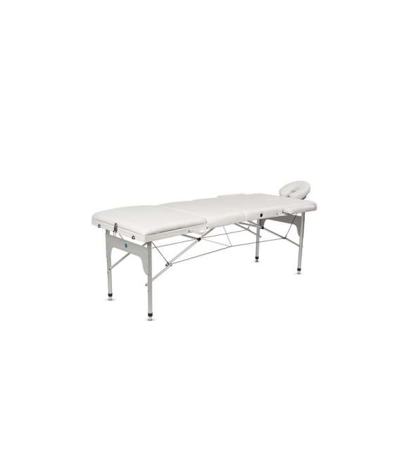 LETTINO/VALIGIA PER MASSAGGI PORTATILE CON SCHIENALE RECLINABILE