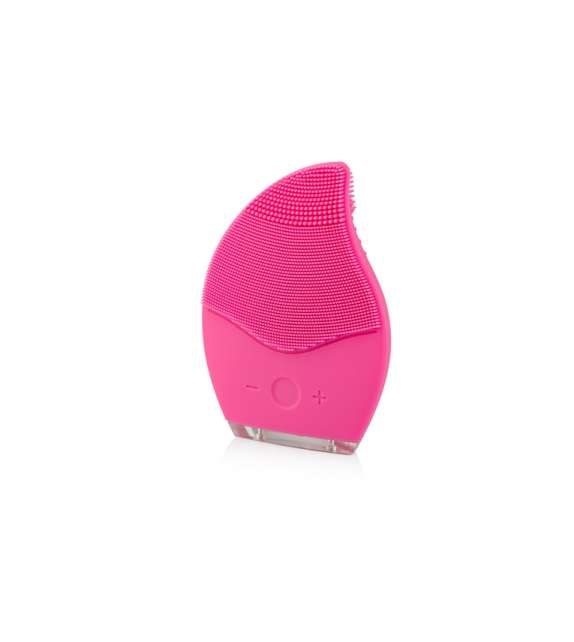 SPAZZOLA IN SILICONE PER PULIZIA VISO CON VIBROMASSAGGIO BEAUTY DROP