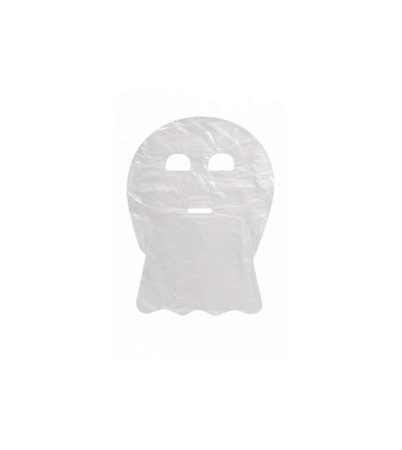 MASCHERA FACCIALE MONOUSO IN POLIETILENE ALTA DENSITA' VISO/COLLO (50 PEZZI)