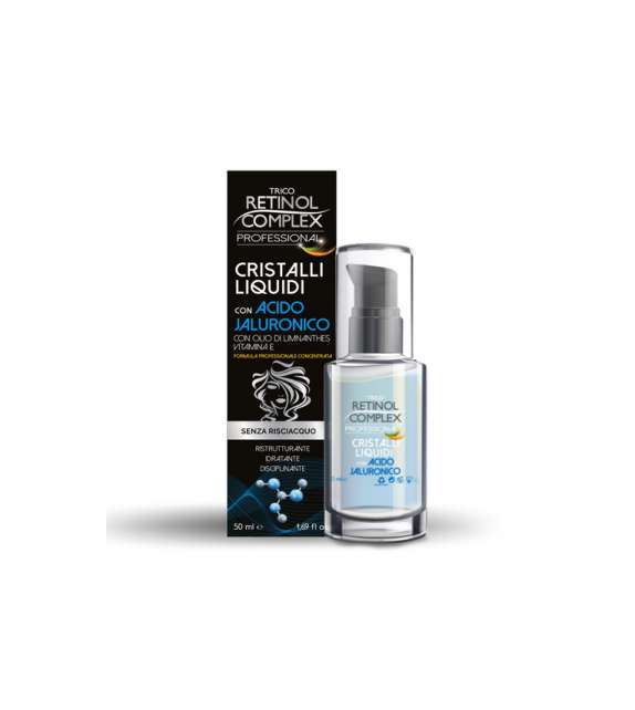 TRICO RETINOL CRISTALLI LIQUIDI ACIDO JALURONICO  -professional- 50ML