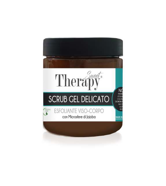 SCRUB GEL ESFOLIANTE VISO-CORPO con Microsfere di Jojoba Sweet THERAPY 500 ml