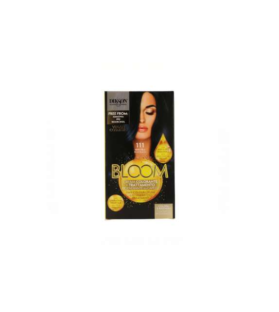 DIKSON BLOOM CREMA COLORANTE SENZA AMMONIACA 111 - NERO BLU