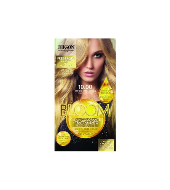 DIKSON BLOOM CREMA COLORANTE SENZA AMMONIACA  10.00 - BIONDO EXTRA CHIARO
