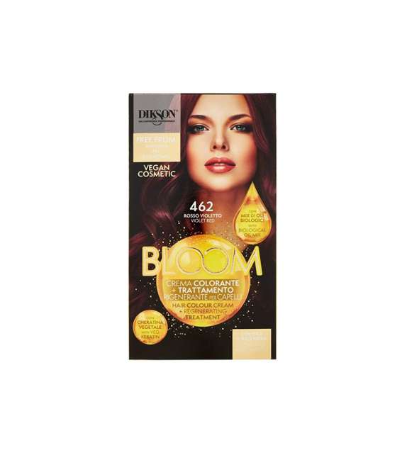 DIKSON BLOOM CREMA COLORANTE SENZA AMMONIACA 462 - ROSSO VIOLETTO