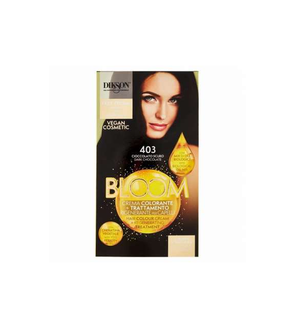 DIKSON BLOOM CREMA COLORANTE SENZA AMMONIACA  403 - CIOCCOLATO SCURO
