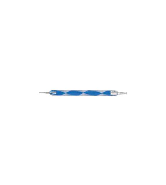 DOTTER PUNTEGGIATORE STRUMENTO PER DECORAZIONE NAIL ART (BLU- CELESTE)