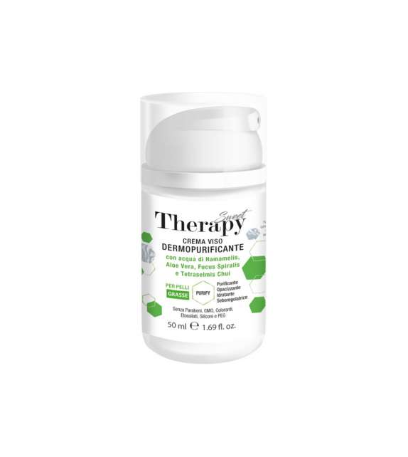 CREMA DERMOPURIFICANTE Viso THERAPY PURIFY Seboregolatrice Pelli Grasse 50 ml