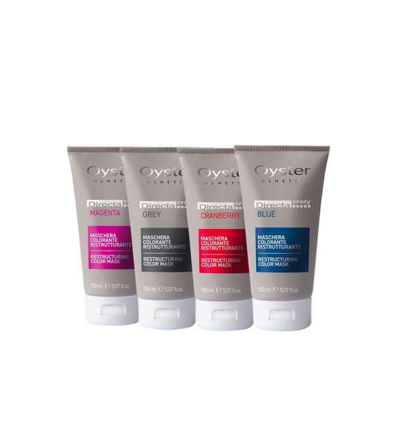 MASCHERA capelli colorante TONALIZZANTE OYSTER DIRECTA CRAZY 150ML - Scegli col.