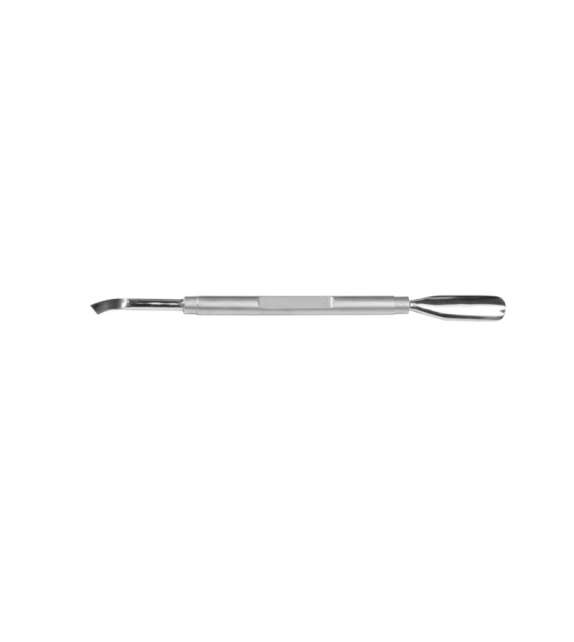 FERRETTO MANICURE Inox a cucchiaio RIMOZIONE SMALTO SEMIPERMANENTE E SPINGIPELLE