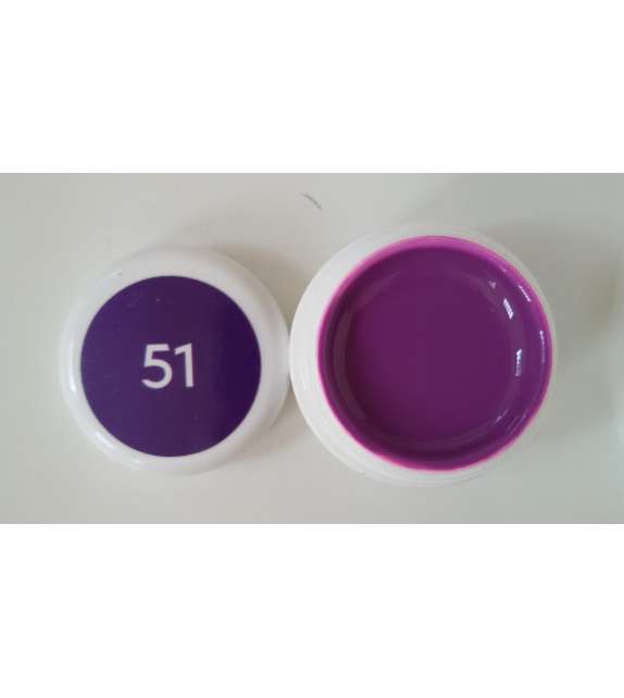 GEL COLOR UV/LED - 51- LILA PINK 5ML