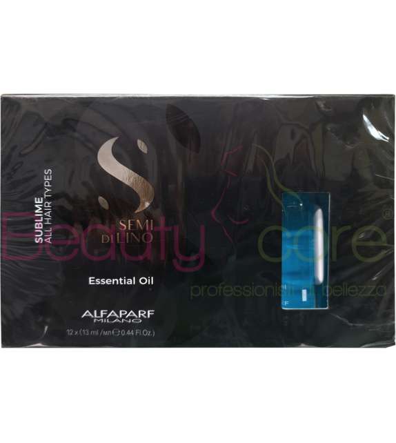 ALFAPARF ESSENTIAL OIL Trattamento Effetto Luce SEMI DI LINO SUBLIME - 12x13 ML
