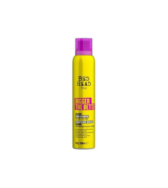 BED HEAD SHAMPOO in MOUSSE VOLUMIZZANTE BIGGER THE BETTER TIGI 238 ML