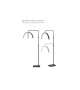 LAMPADA LED A MEZZALUNA ORIENTABILE CON STATIVO MOONLIGHT