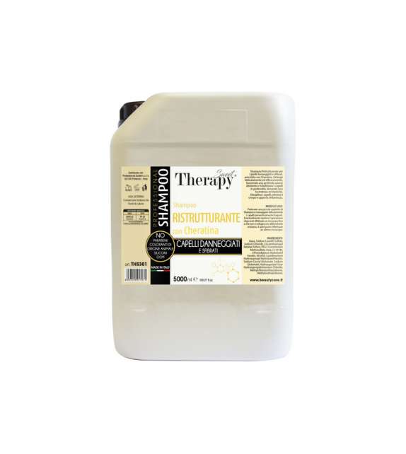 Sweet THERAPY Shampoo RISTRUTTURANTE con Cheratina - tanica 5000 ml