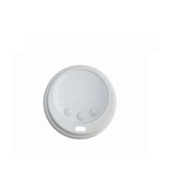 COPERCHIO IN PLASTICA BIANCO CON FORO PER SP4  (100PZ)