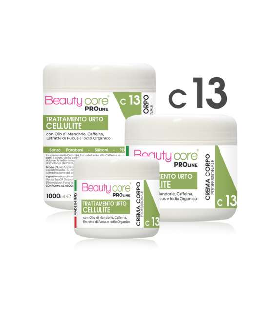 C13 CREMA CORPO trattamento URTO CELLULITE BEAUTYCORE - Scegli