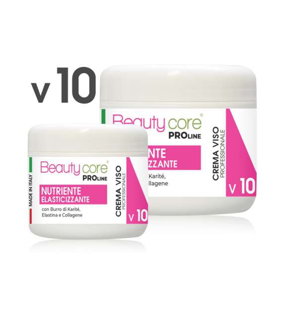V10 CREMA NUTRIENTE ELASTICIZZANTE con Karité e Collagene BEAUTYCORE - Scegli