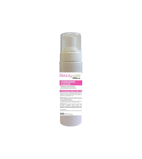 V5 DETERGENTE IN MOUSSE per pelli Sensibili BEAUTYCORE 250 ML