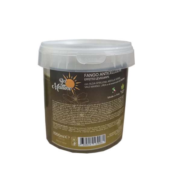 FANGO SCRUB ANTICELLULITE con Sale Marino  BEL MATTINO- secchiello 1 L