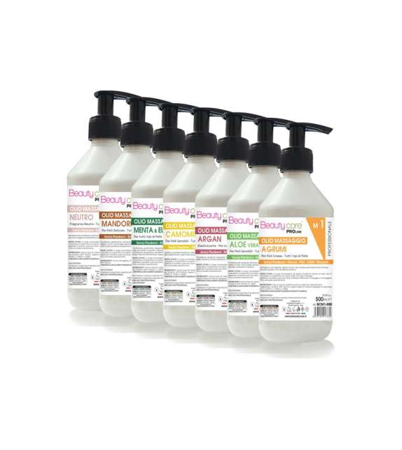OLIO MASSAGGIO GOLD Beautycore  500ML - scegli fragranza