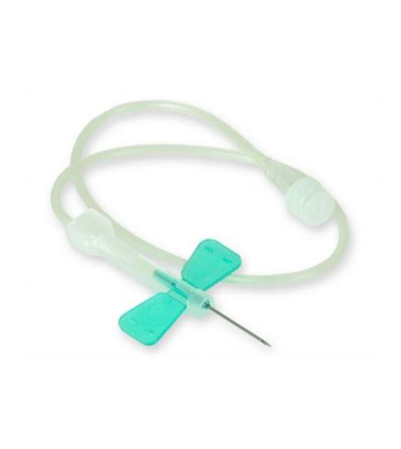 AGO BUTTERFLY DI SICUREZZA Epicranico NO Ftalati 21G RAYS (Conf. 100 pz)