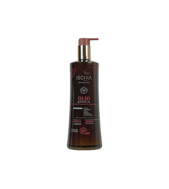 ISCHIA OLIO DA MASSAGGIO ARNICA 500 ML Tonificante Decontratturante