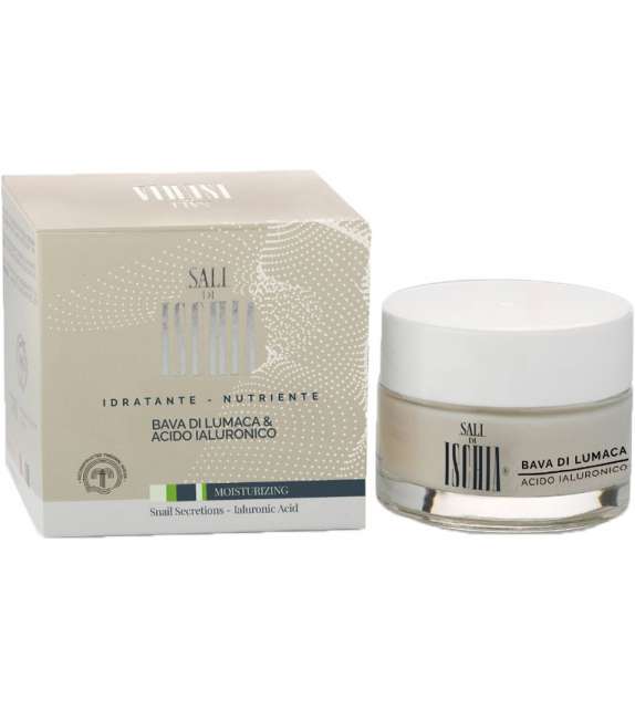 ISCHIA Crema IDRATANTE con Bava di Lumaca e Acido Ialuronico 50 ml